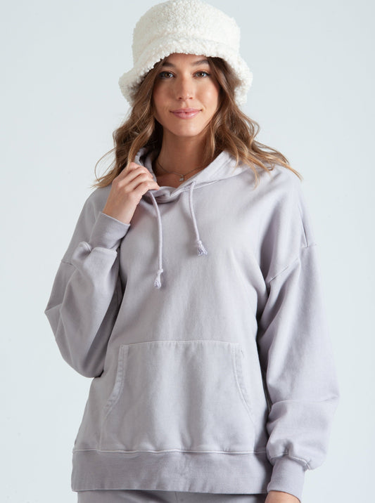 TALLY HOODIE-EARL GREY
