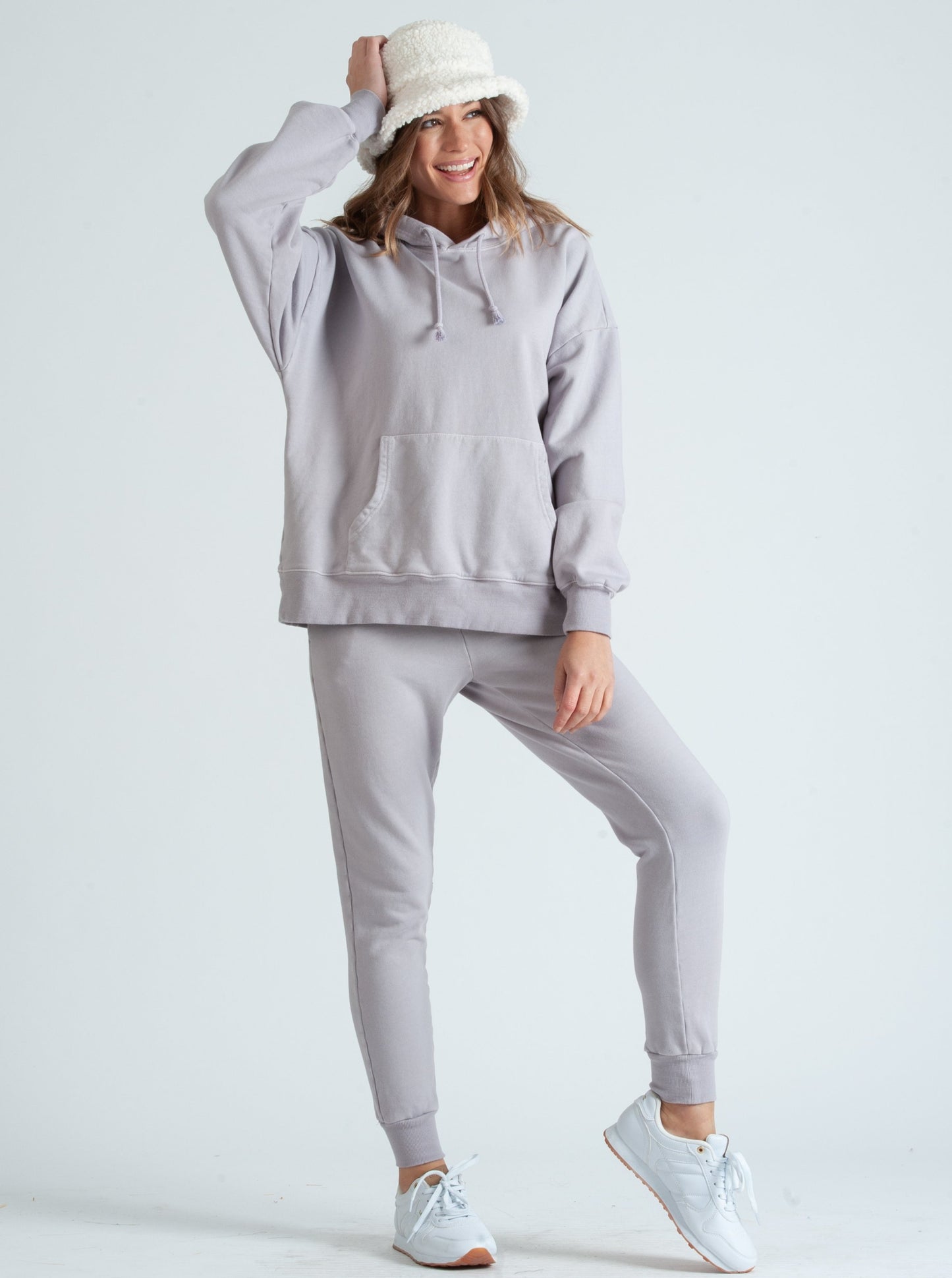 TALLY JOGGER PANTS-EARL GREY