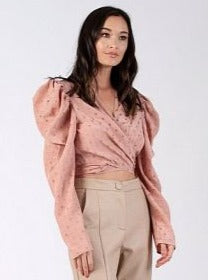 DERBY BLOUSE-CORAL STAR