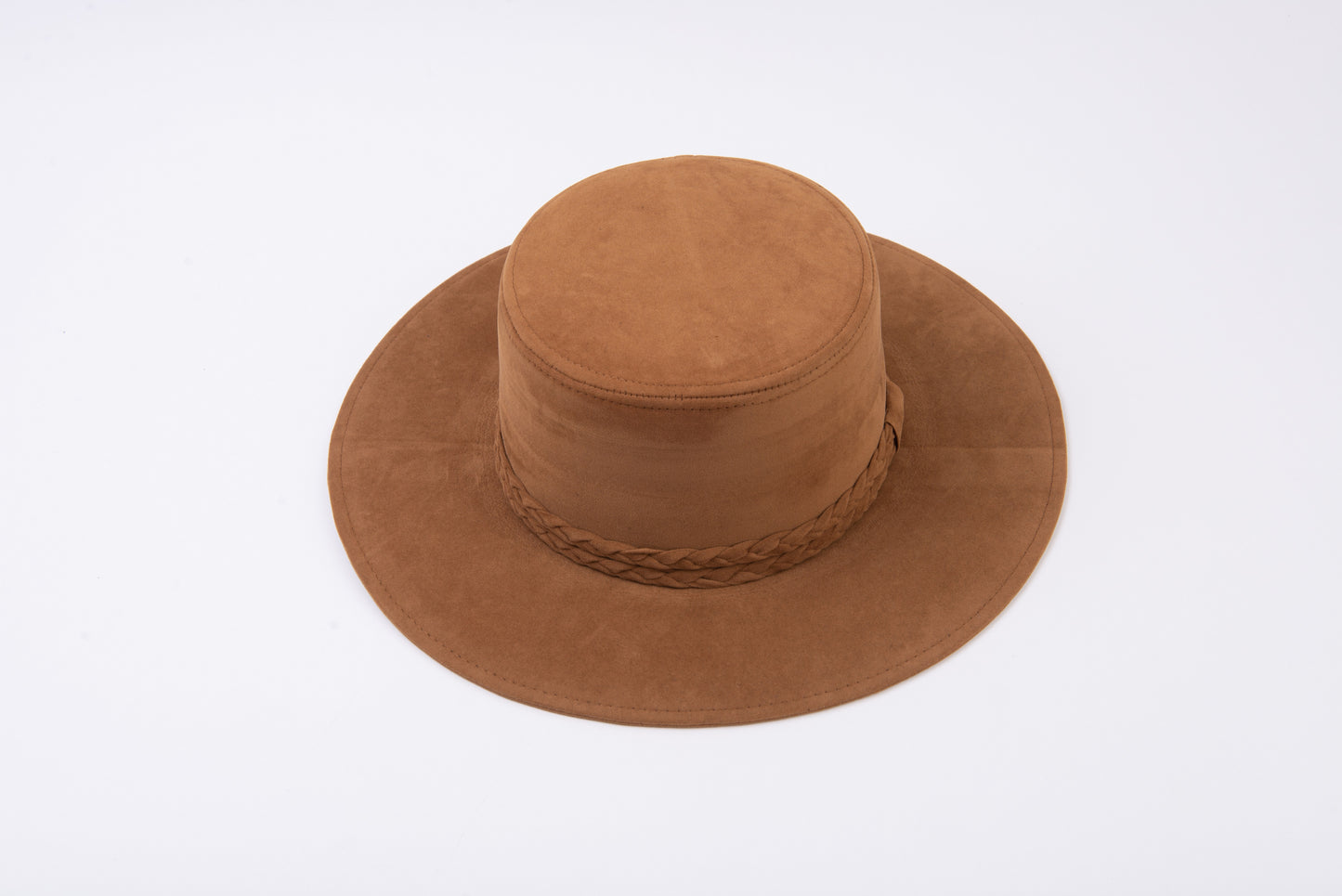 SONORAN BOATER HAT-CARAMEL
