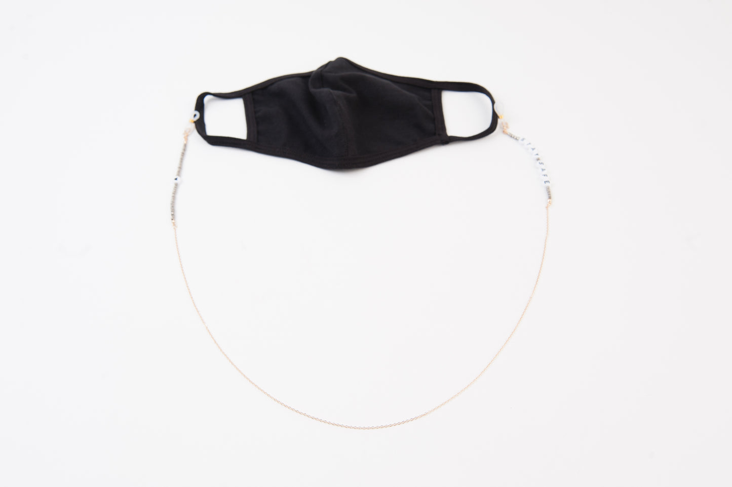 STAY SAFE BEADED MASK CHAIN