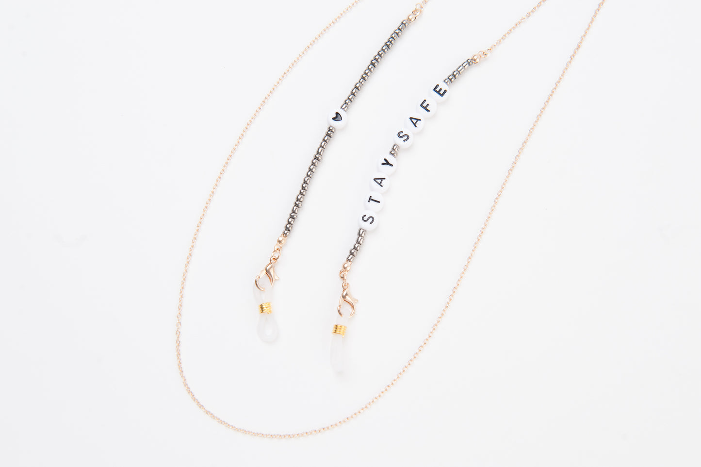 STAY SAFE BEADED MASK CHAIN