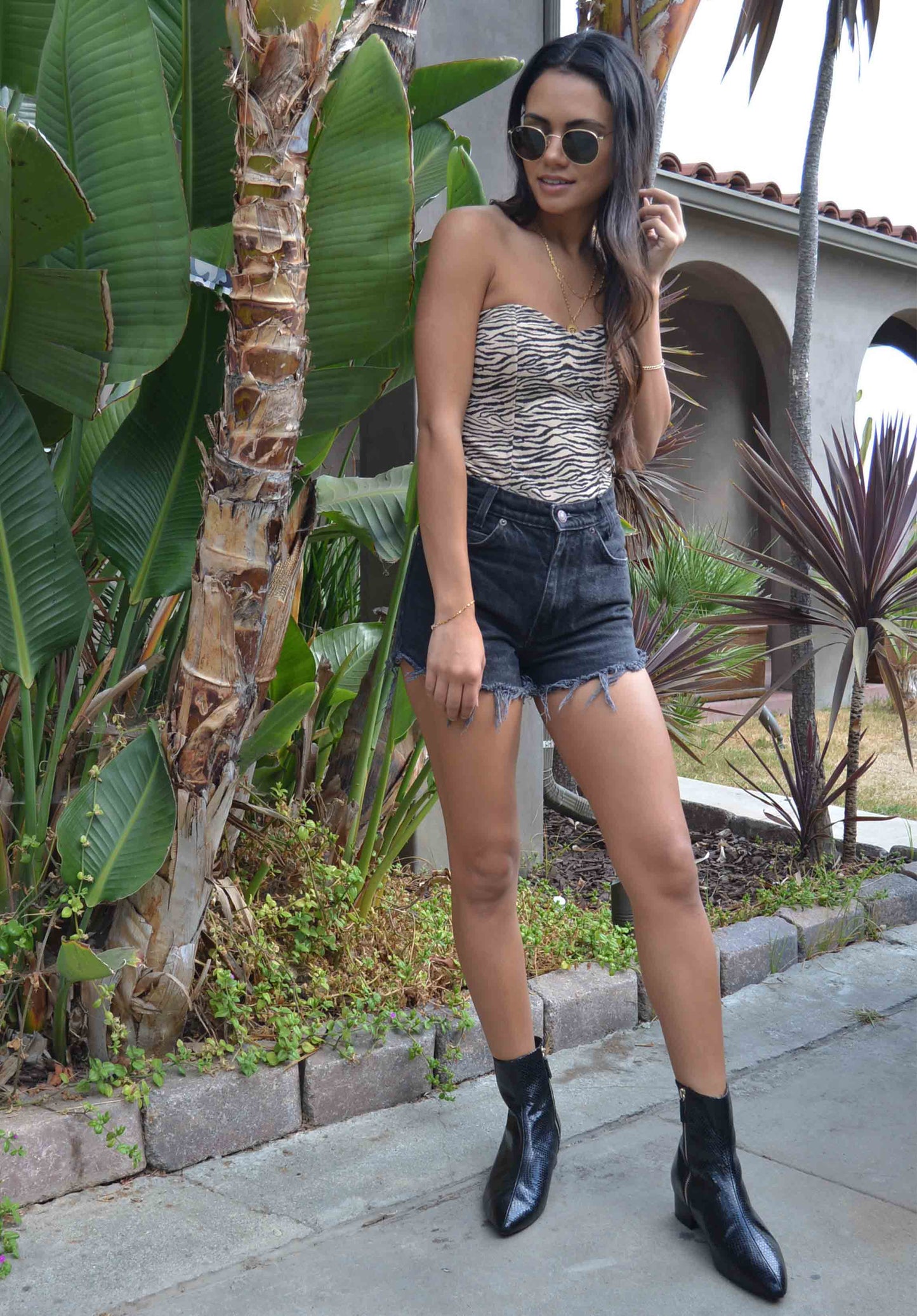 TAIGE SWEETHEART CORSETTE-TIGER