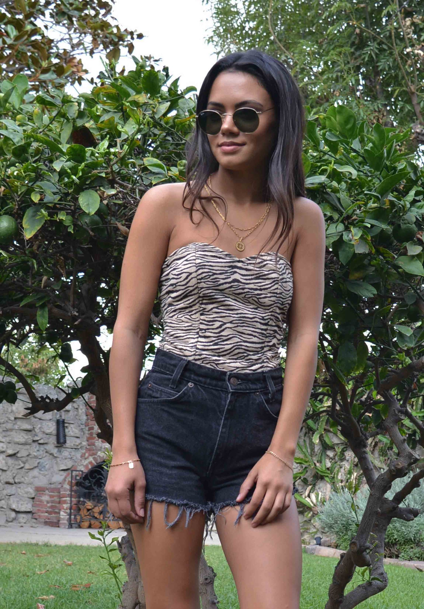 TAIGE SWEETHEART CORSETTE-TIGER