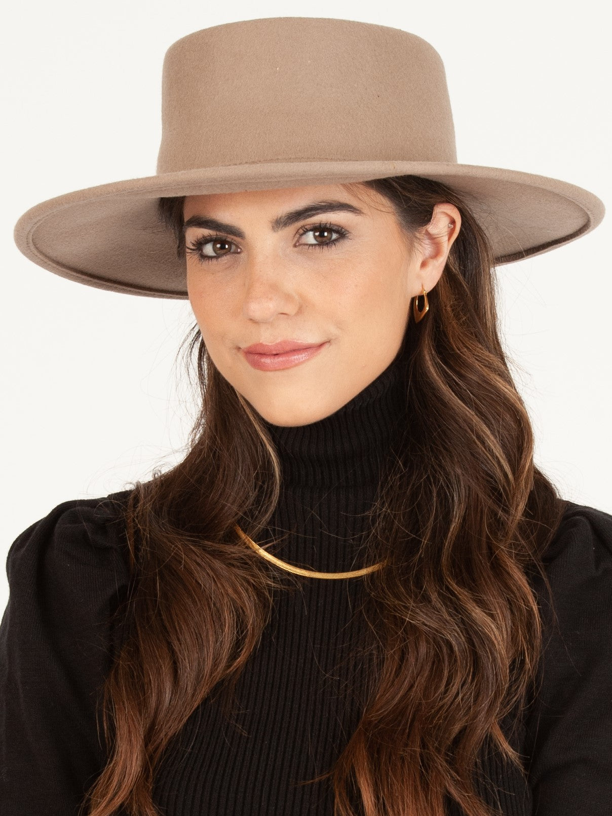 WOOL BOATER HAT