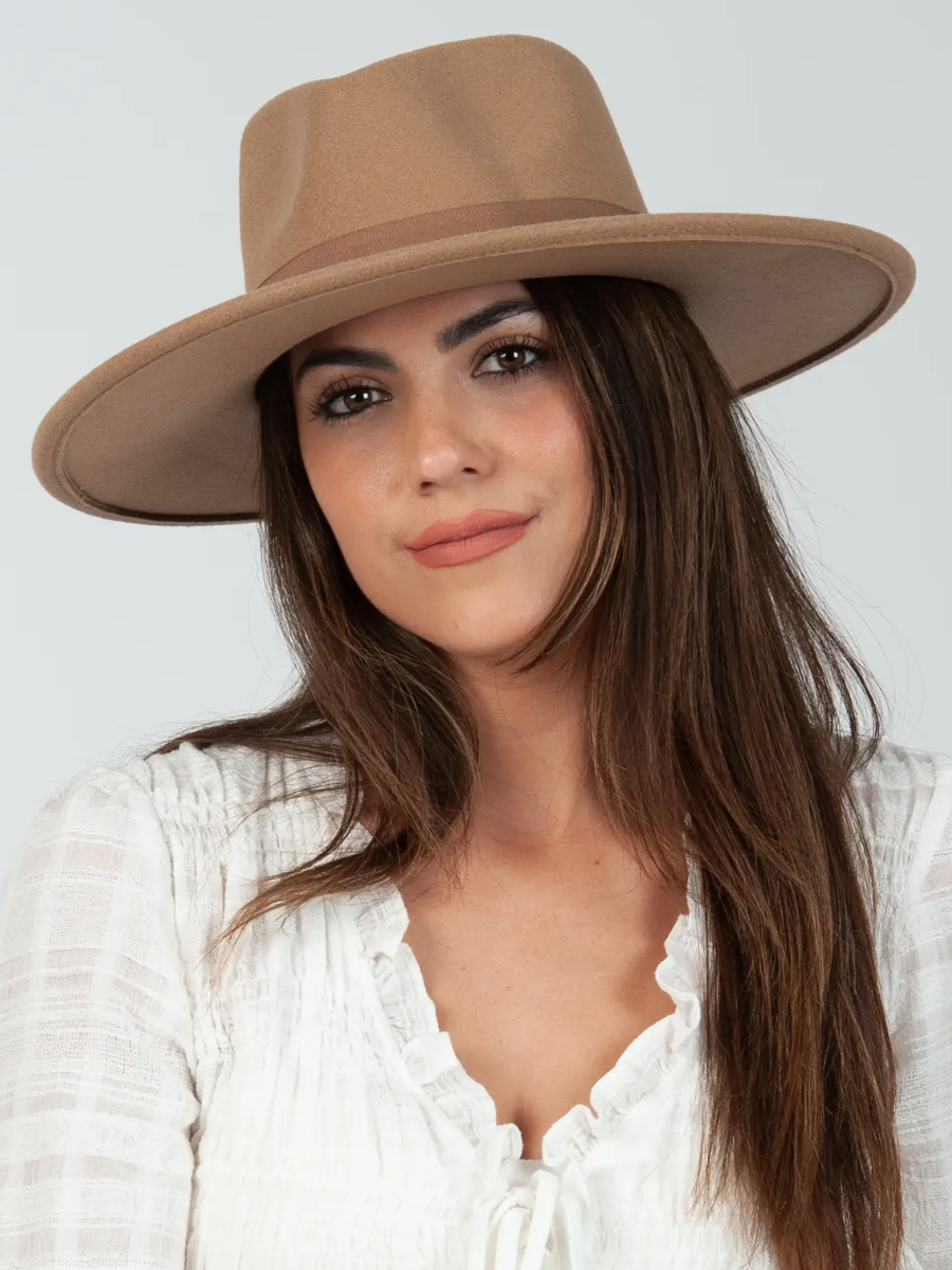 BROWN RANCHER HAT