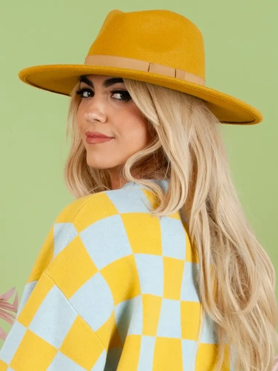 YELLOW RANCHER HAT