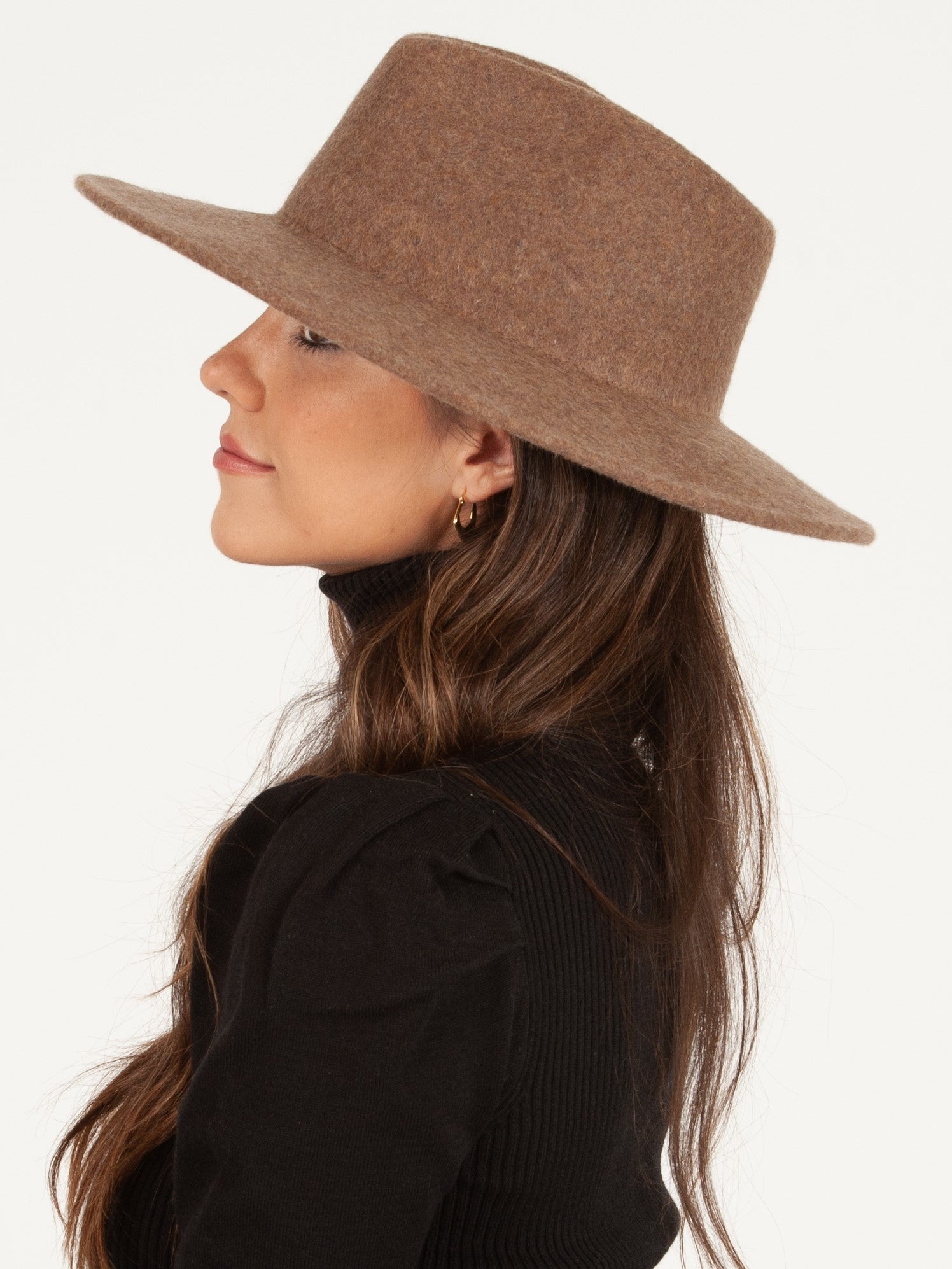 BROWN FEDORA