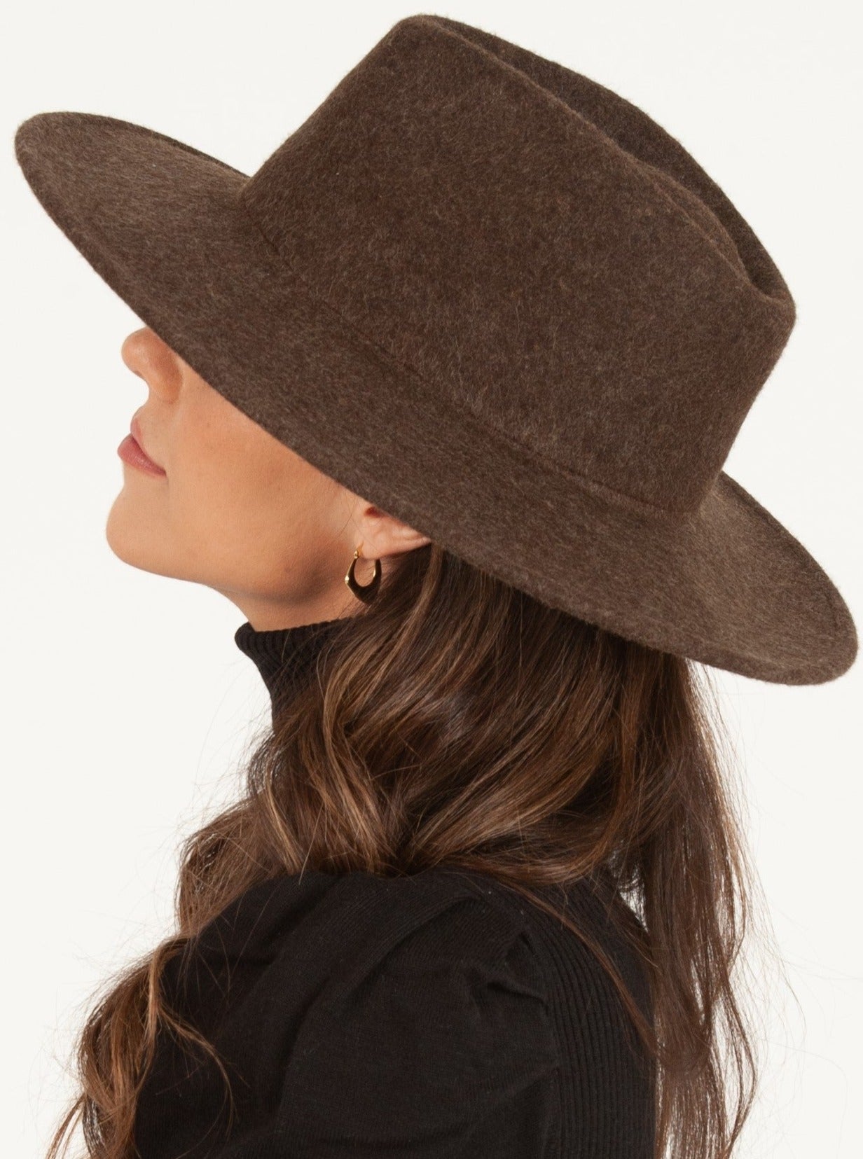 BROWN FEDORA