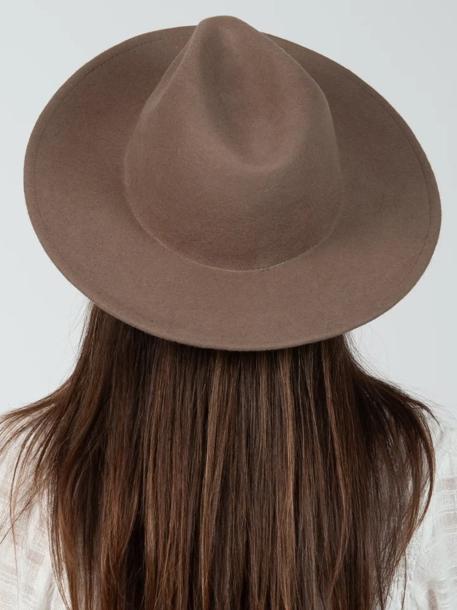 LOVELYSS WOOL FEDORA-SAGE