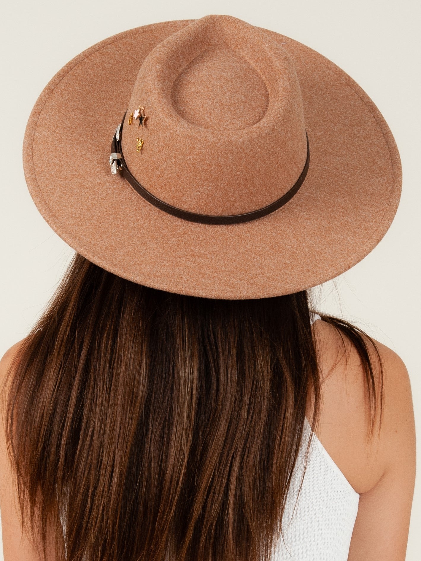 BROWN RANCHER HAT