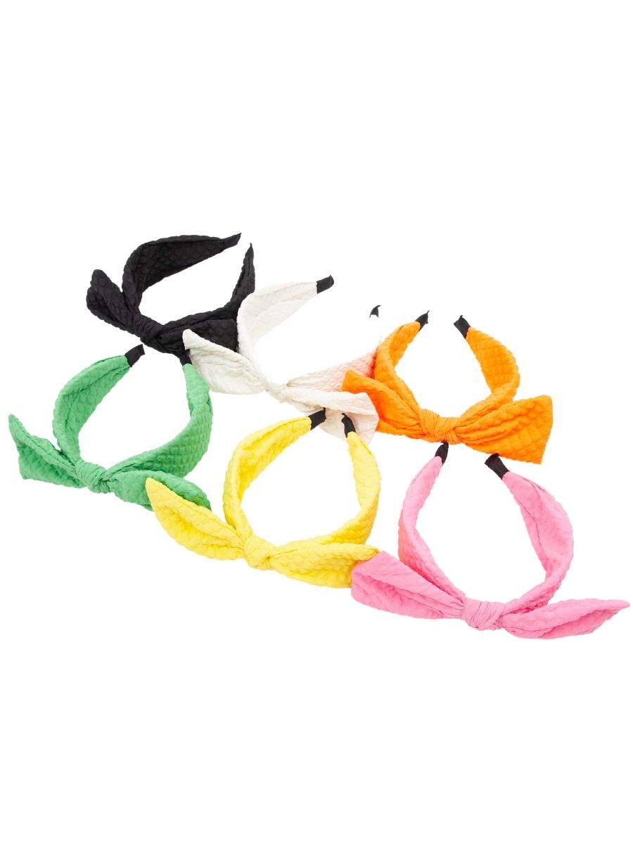 QUILTED BOWS HEADBANDS