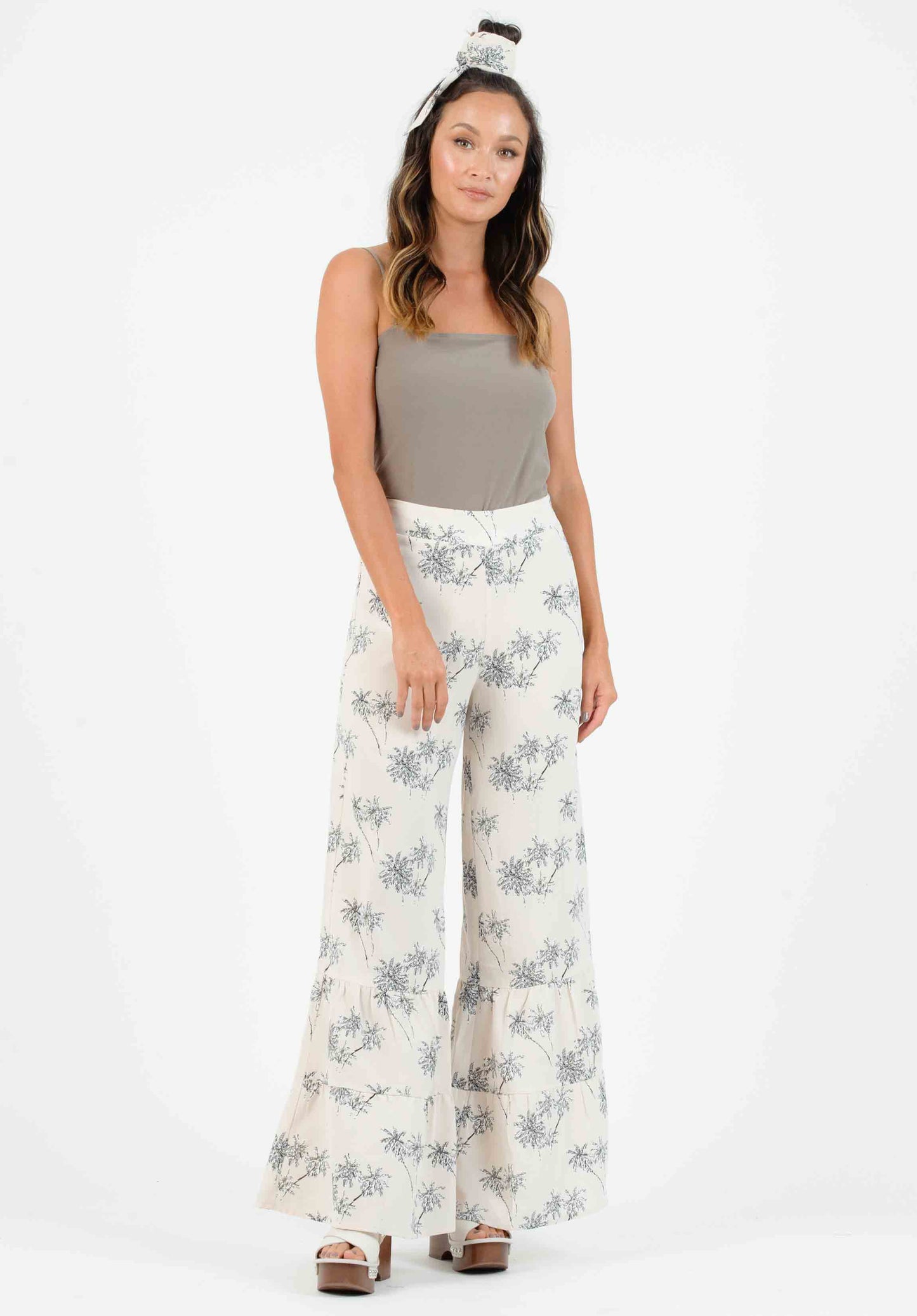 REILEY SQUARE NECK BODYSUIT-OLIVE