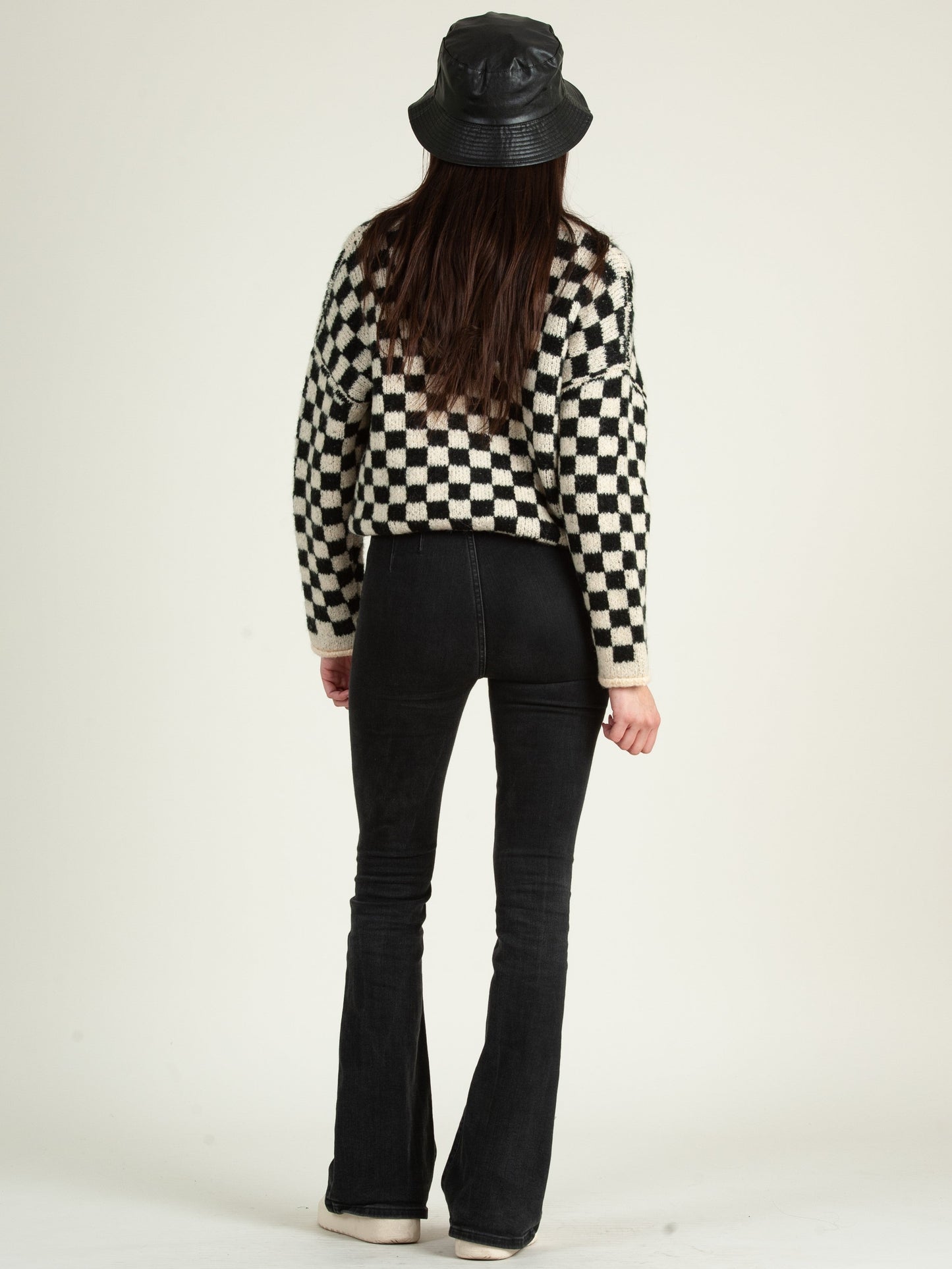 CHECKERED SWEATER