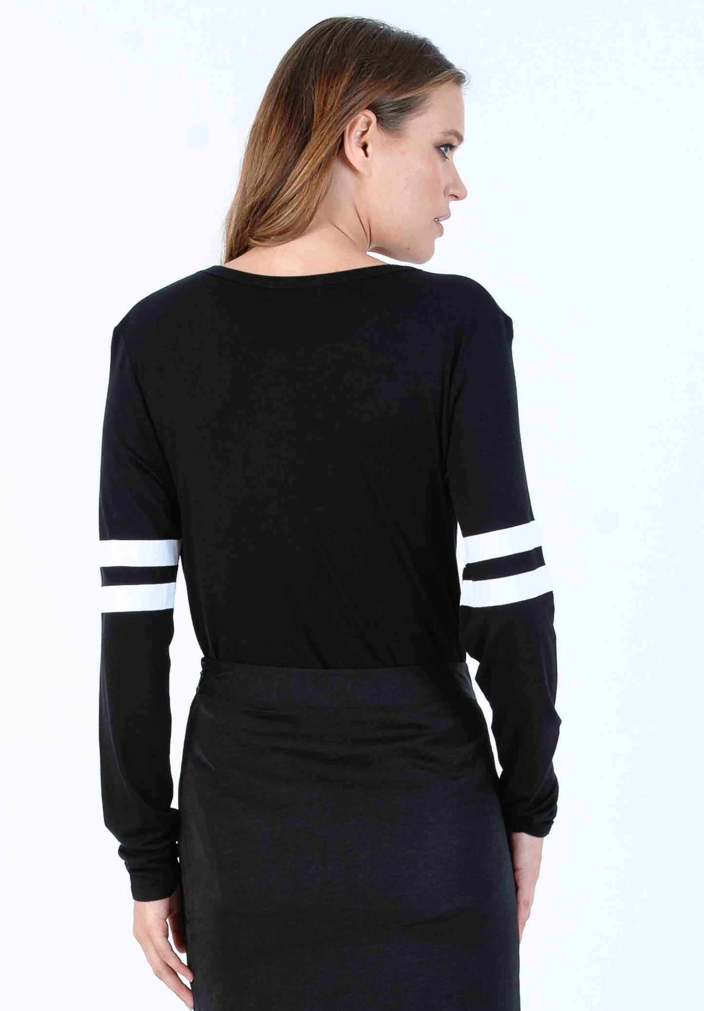 FALCON JERSEY TOP-BLACK