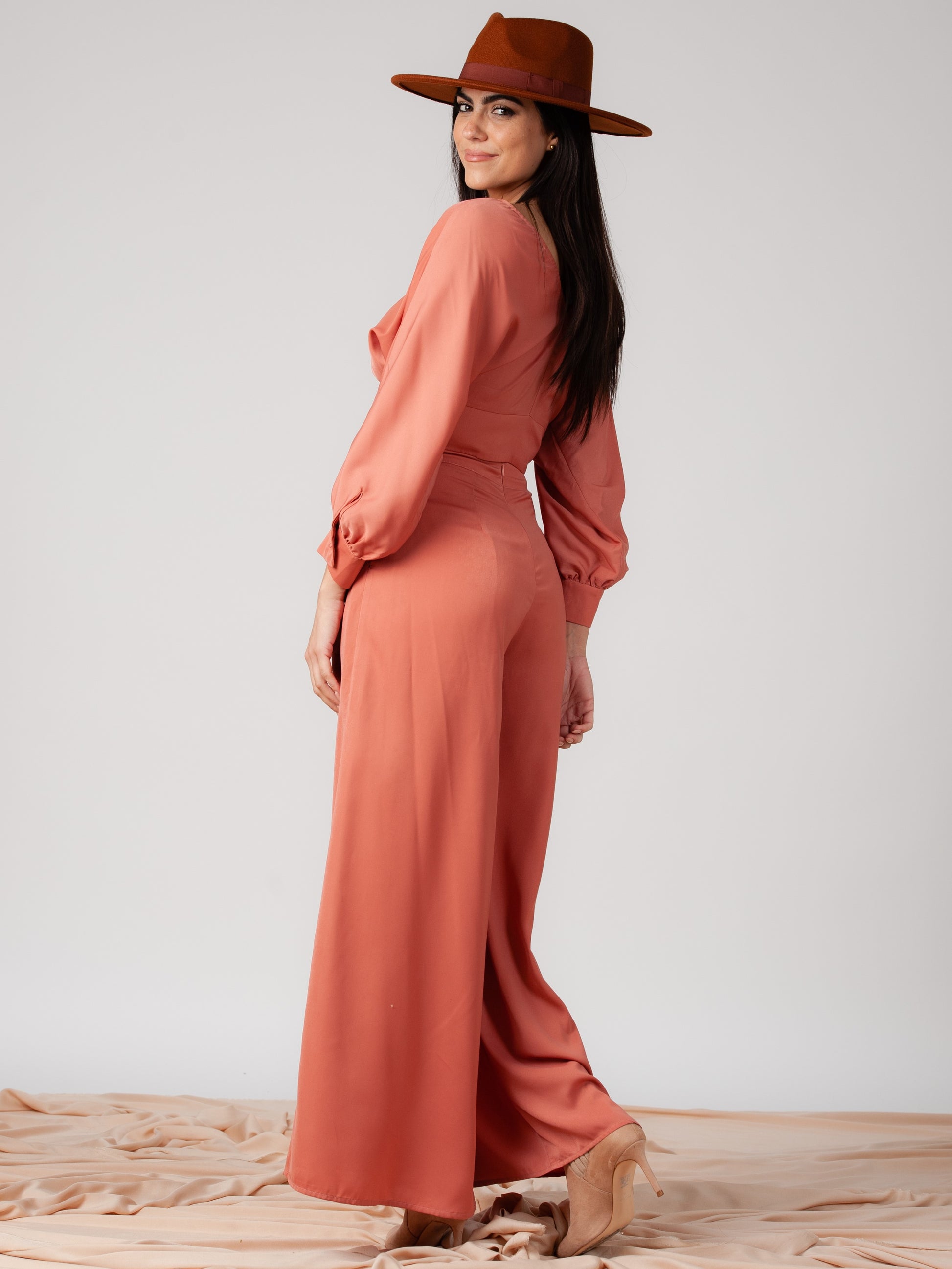 SATIN TWO PIECE SET