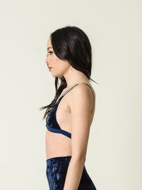 BELLE BRALETTE-NAVY