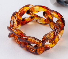 JADE CHAIN RESIN RING