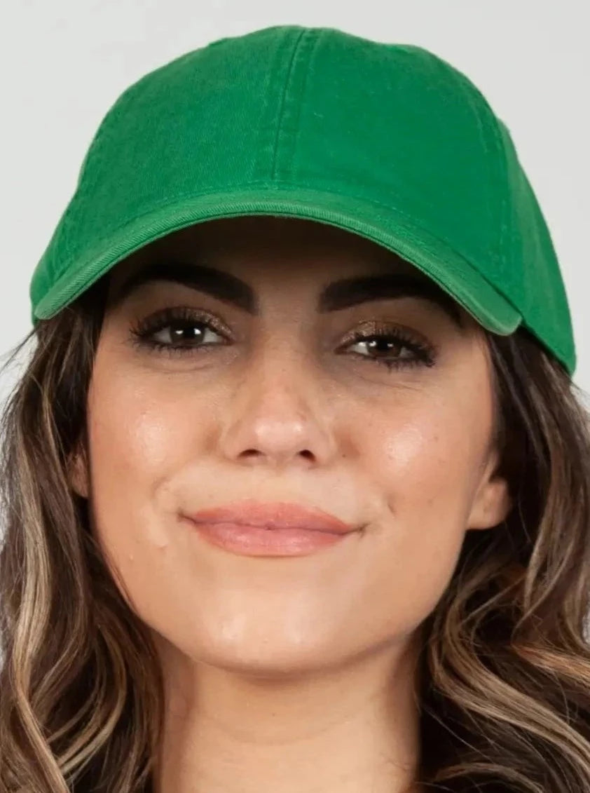 GREEN BASEBALL CAP