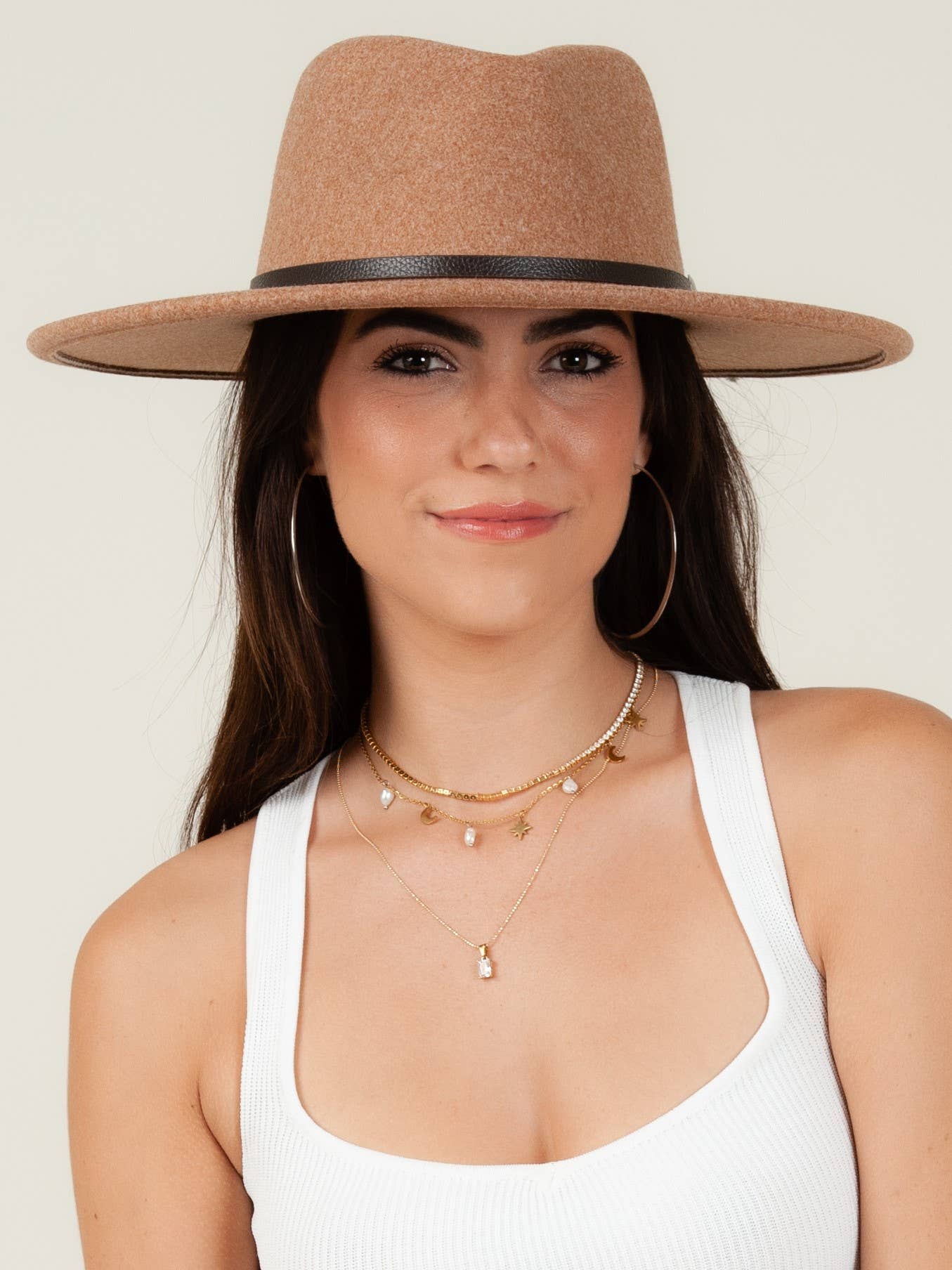 BROWN RANCHER HAT