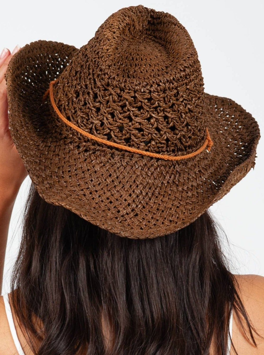 STRAW COWBOY HAT