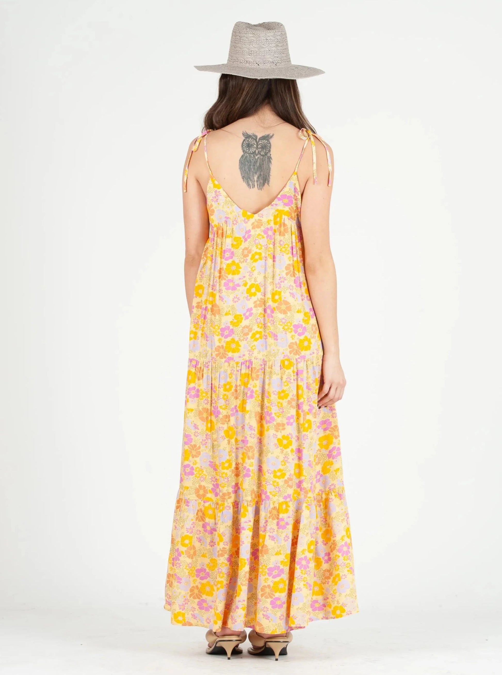 FLORAL MAXI DRESS