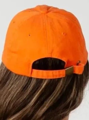 ORANGE BASEBALL CAP