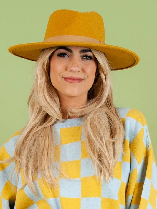 YELLOW RANCHER HAT