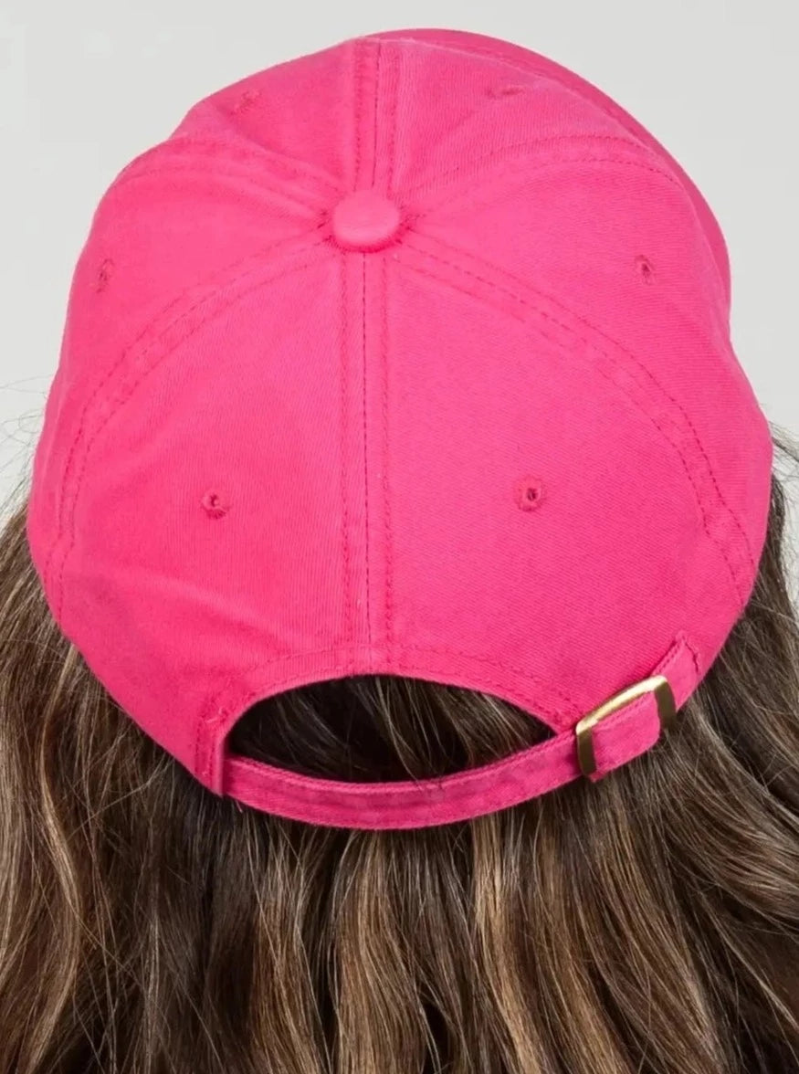 PINK BASEBALL CAP