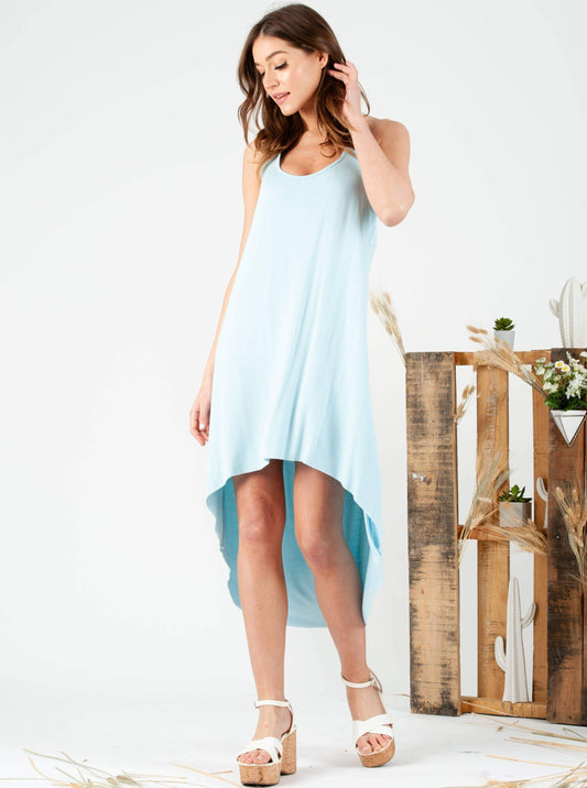 GARLAND HI LO DRESS-BEACHY