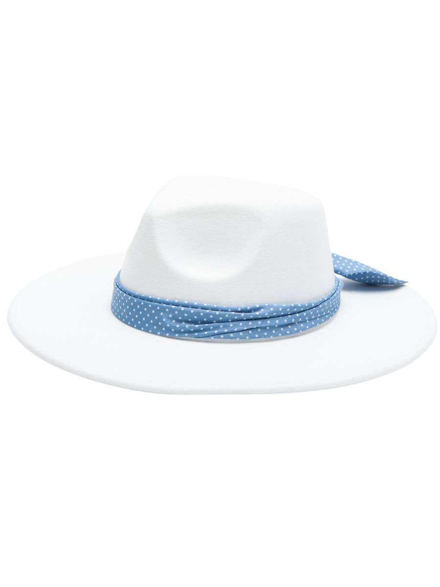 WHITE RANCHER HAT