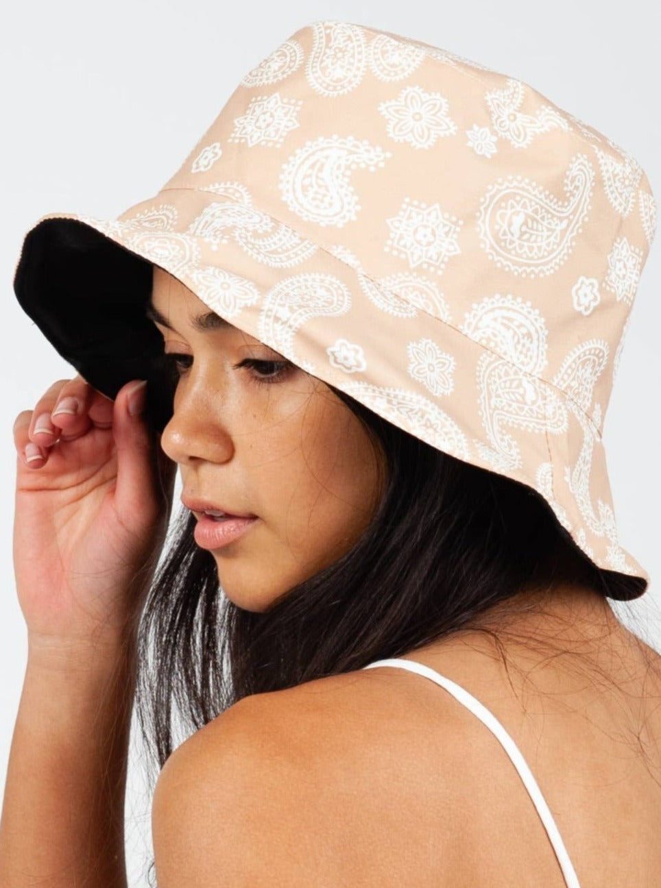 PRINTED BUCKET HAT