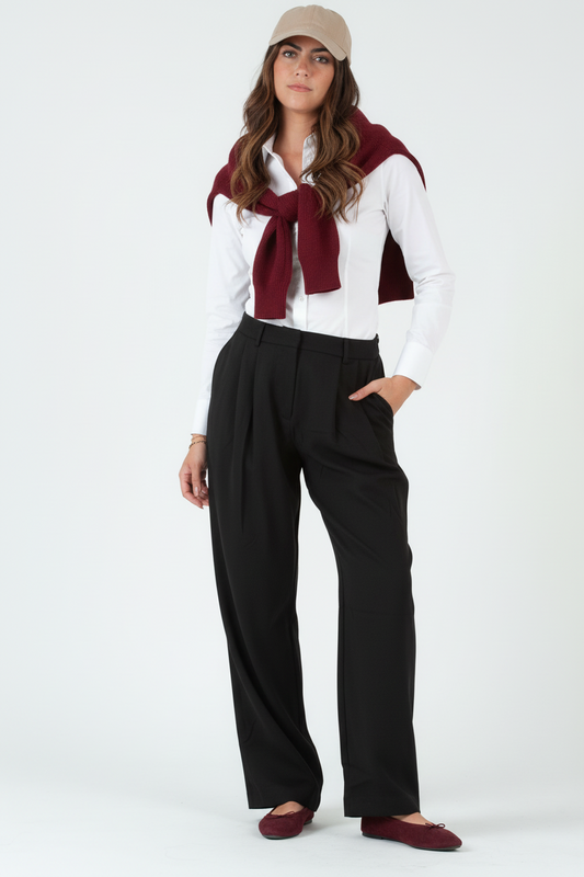 FELICITY TROUSERS-BLACK