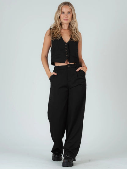 Women’s Classic Trousers-Black