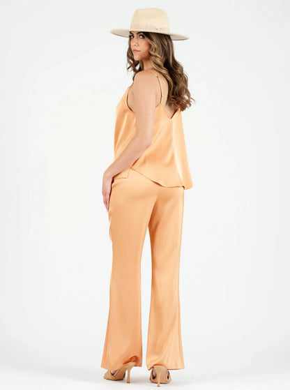 Women's Satin Cami & Pant Set