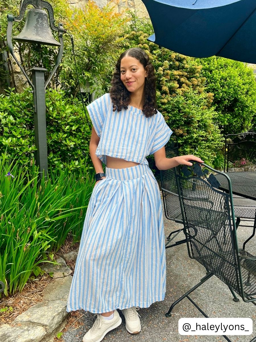 STRIPED SKIRT