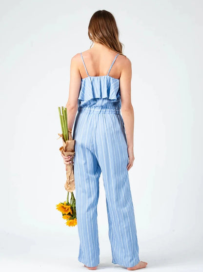 TALIA JUMPSUIT-BABY BLUE STRIPE