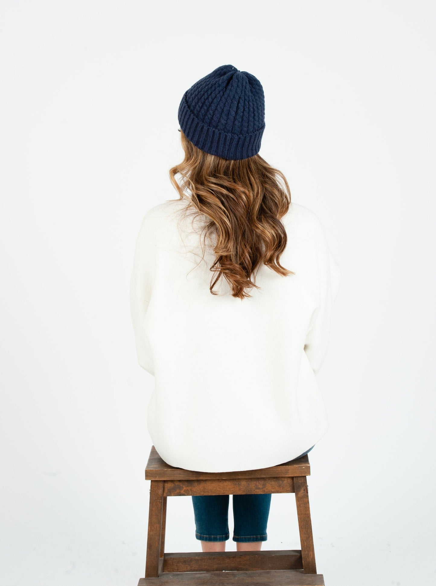BOLIVAR II TWIST RIBBED BEANIE-RED