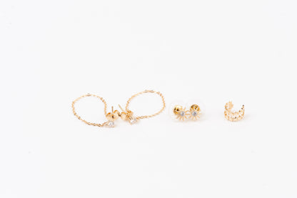 MAGIC STARBURST EARRINGS
