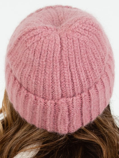 BOGODA SOFT RIBBED BEANIE-MAGENTA