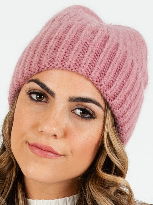 BOGODA SOFT RIBBED BEANIE-MAGENTA