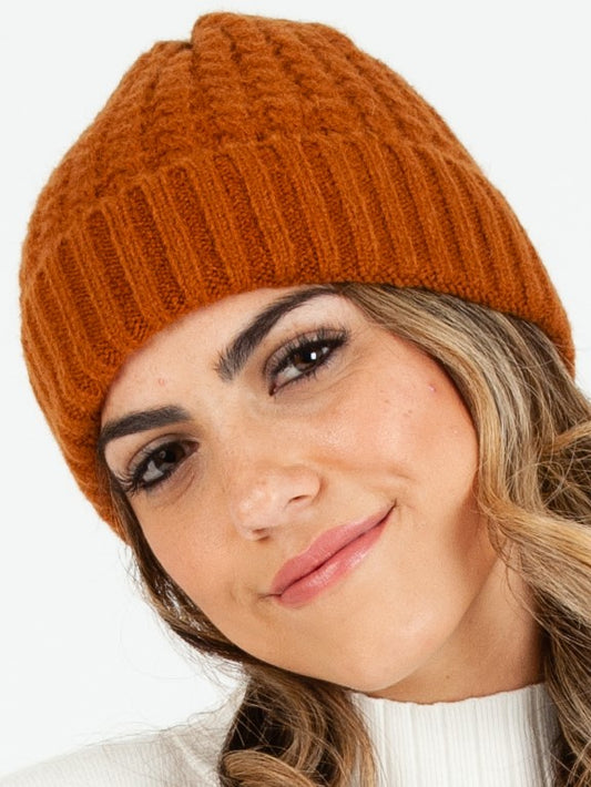 BOLIVAR II TWIST RIBBED BEANIE-ANISE
