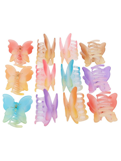 FRUIT PUNCH BUTTERFLY HAIRCLAWS