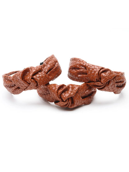 BOTTEGAISH HEADBAND-TAN