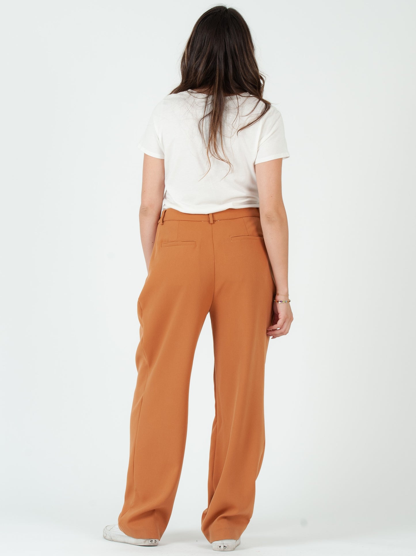 FELICITY TROUSERS-RUST