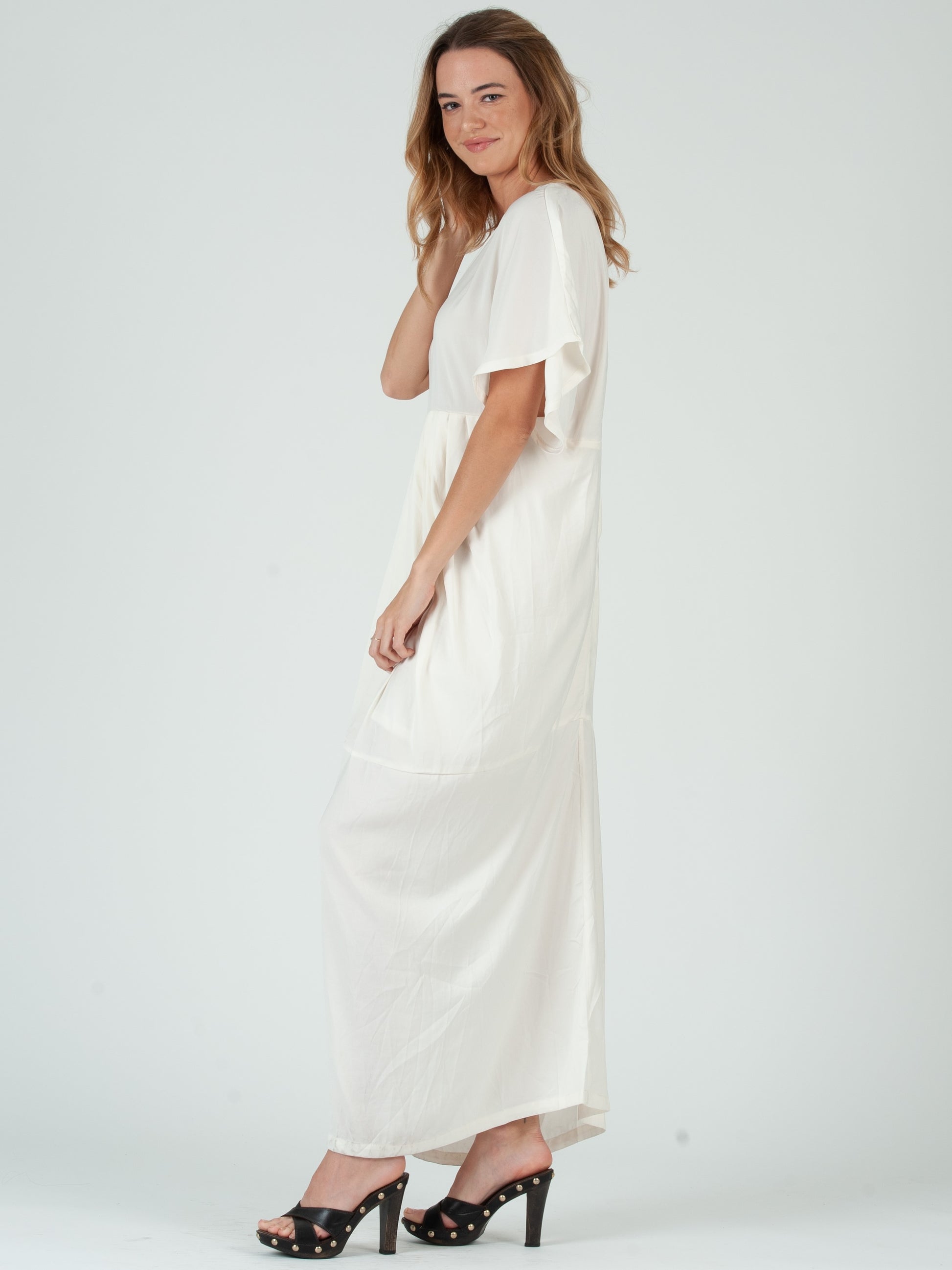 IVORY MAXI DRESS