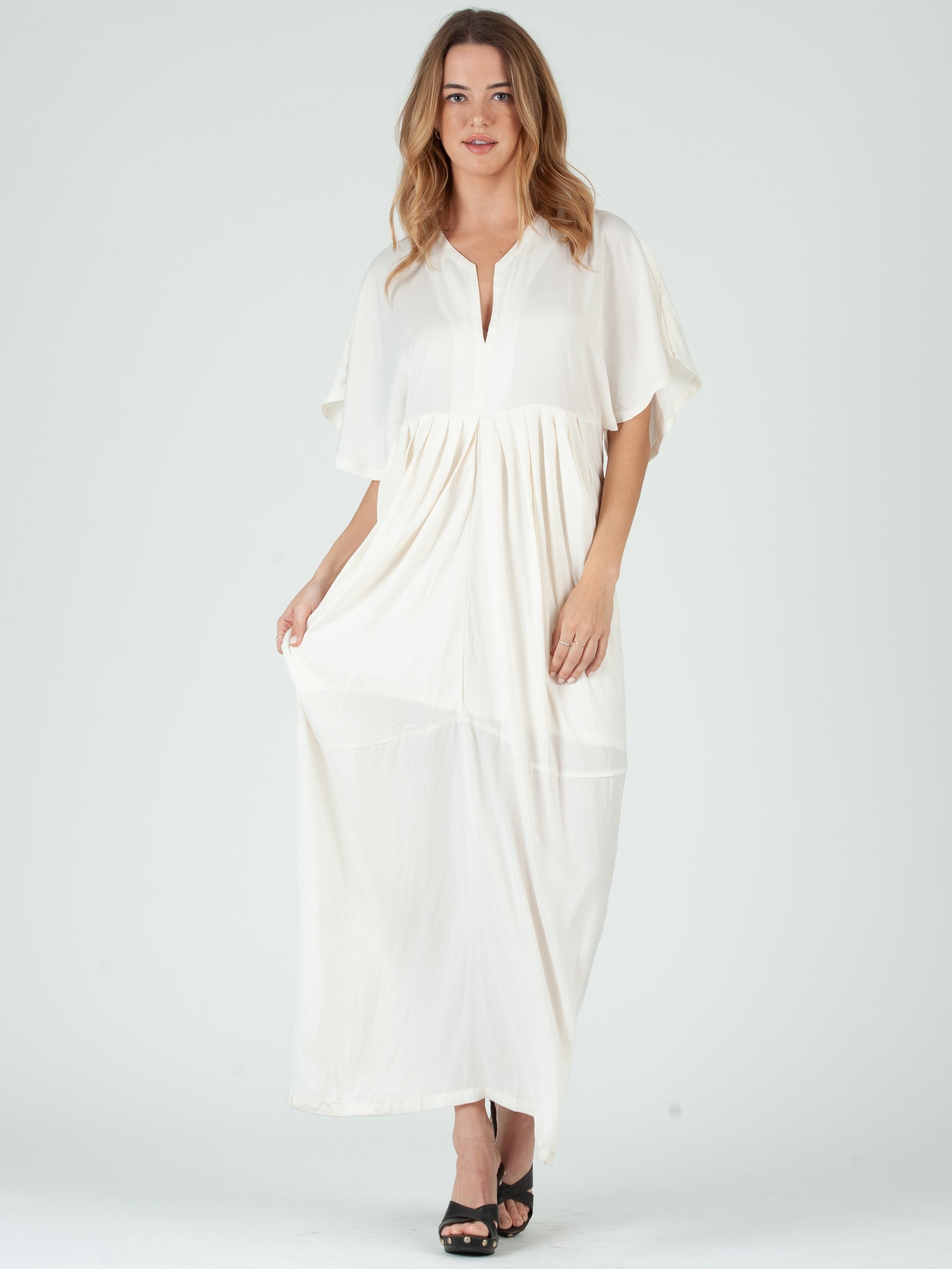 IVORY MAXI DRESS