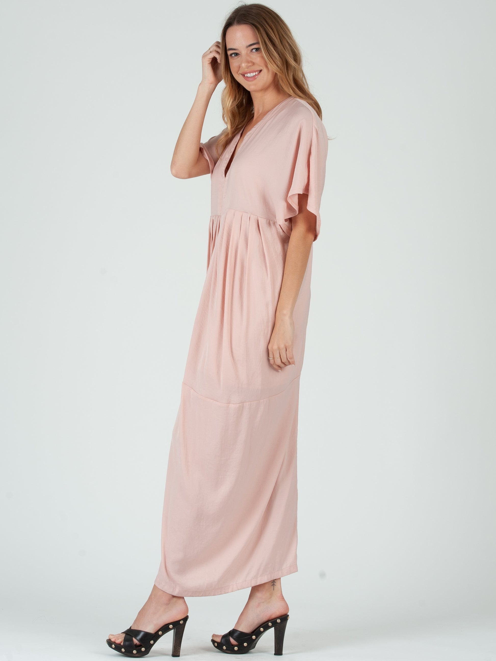 lucca maxi dress Lucca Linen Maxi Dress - US 2 / EU 34 / PETITE
