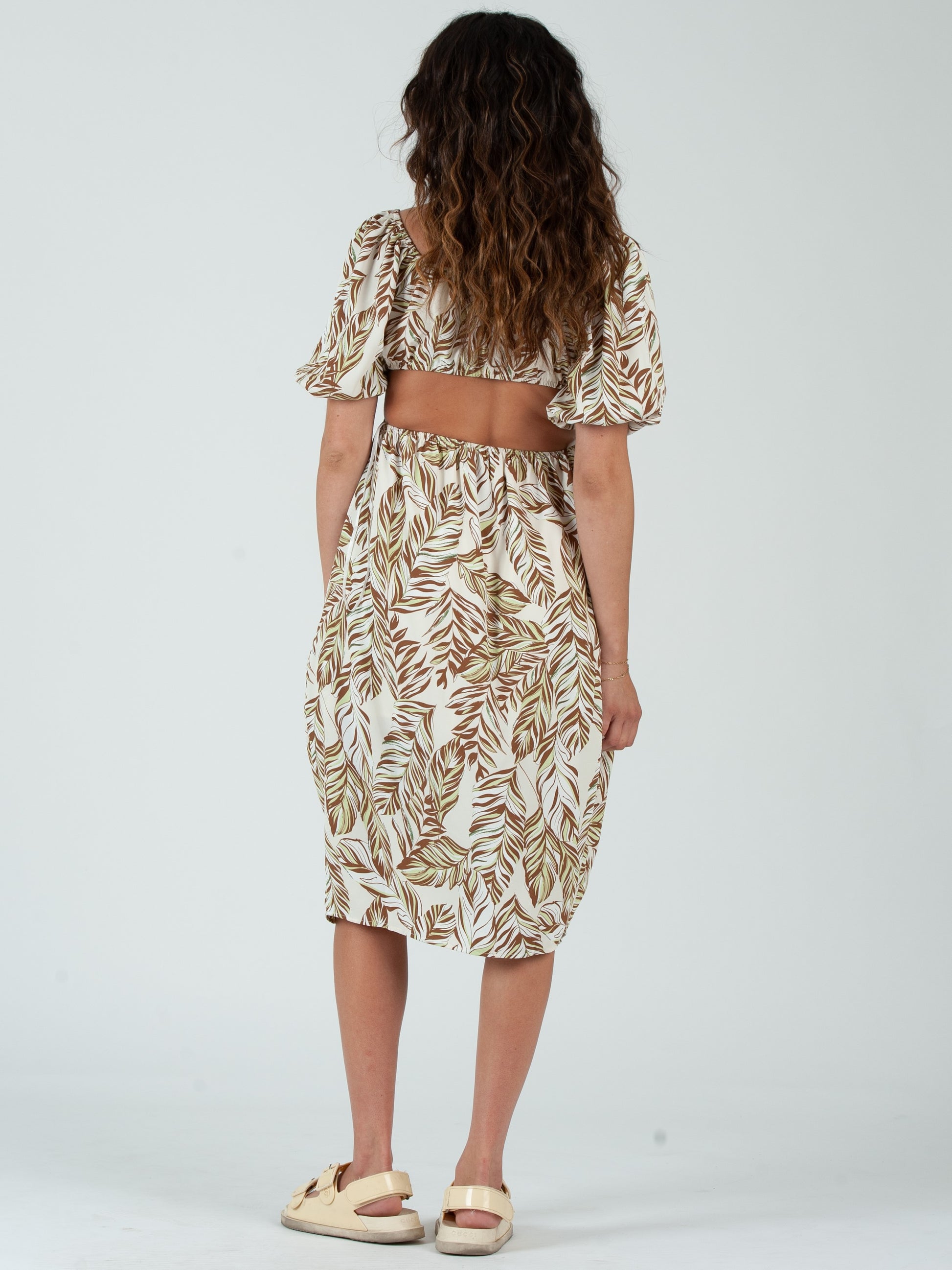 PRINTED DRESS