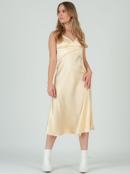 SATIN SLIP DRESS